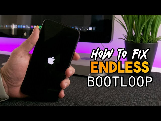 How To Fix STUCK AT APPLE ENDLESS BOOTLOOP iOS 16 / 15 / 14  iPhone & iPad
