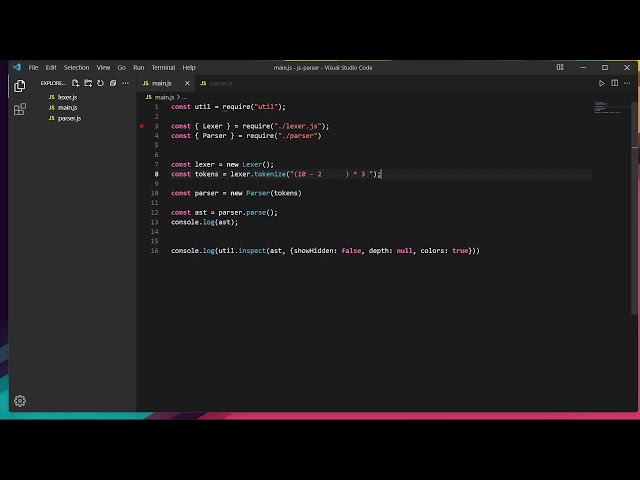 Writing a Basic Math Expression Parser In JavaScript - Live Coding