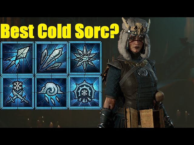 Diablo 4 Cold Sorcerer Build Guide And Gameplay || Diablo 4 Early Access