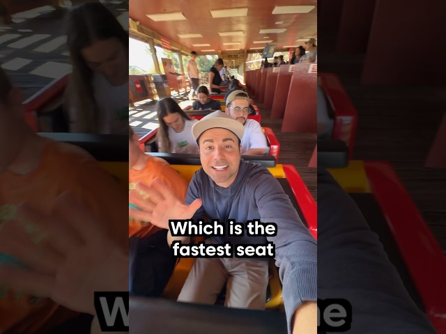 Which seat is faster the FRONT or BACK?