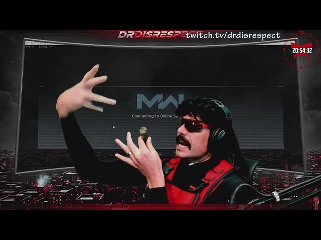 Dr.Disrespect Chanting more voodoo with the rock of doom
