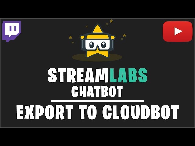 Streamlabs Chatbot: Export Commands, Currency, Timers und Quotes zum Cloudbot