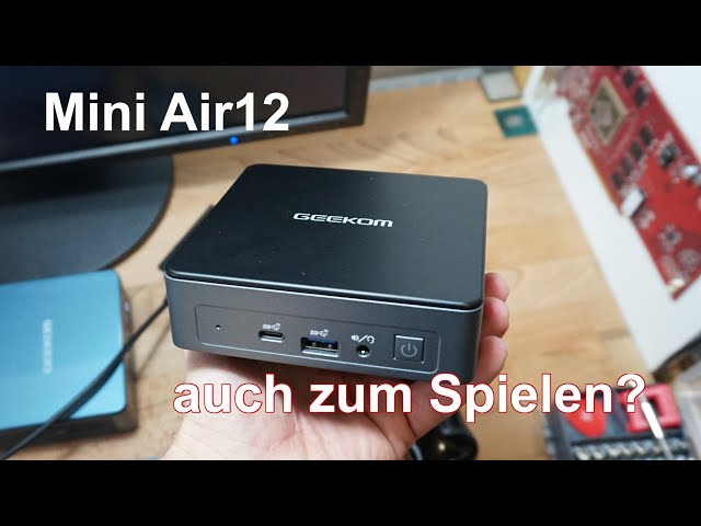 Geekom Mini Air12: Mini-PC nur leise und lahm im Test?