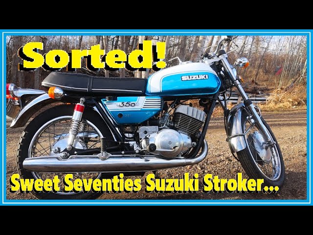 Cycle Season is Back! Check out this 1972 Suzuki T350... 2-Stroke Magic!