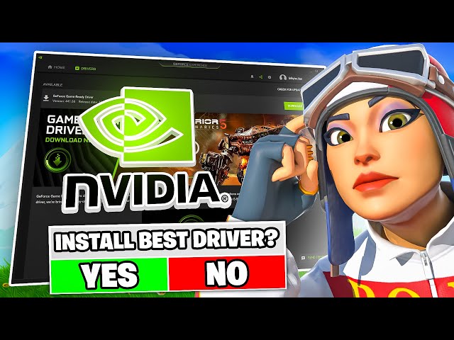 Best Nvidia Drivers For Higher FPS & Low Latency ✅ (Benchmark & Optimization)