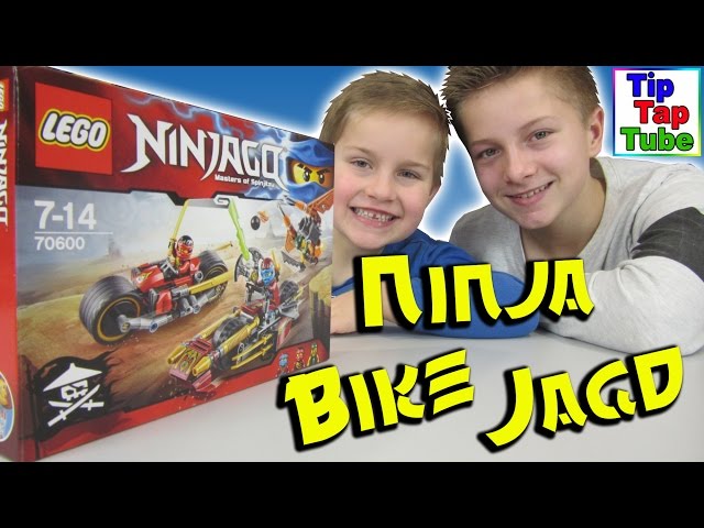 Lego Ninjago 70600 Ninja Bike Jagd Unboxing Video Spielzeug spielen TipTapTube Kinderkanal