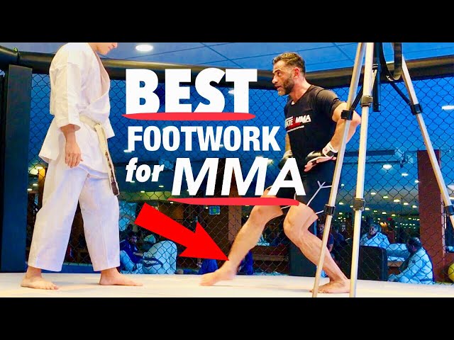 KARATE FOOTWORK FOR MMA FIGHTERS | How To Use Karate in MMA
