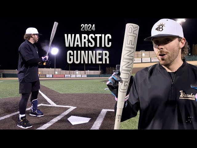 Hitting with the 2024 Warstic Gunner | BBCOR Baseball Bat Review (new BBCOR distance PR)