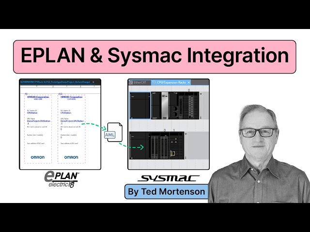 From Electrical Design to Automation: Importing EPLAN Electric P8 into Sysmac Studio