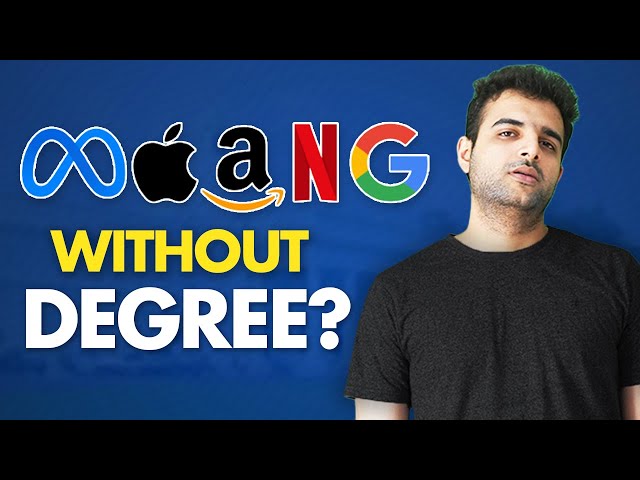 Does degree matter to get a high paying tech job?