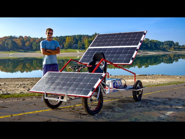 Making a SOLAR POWERED CAR... Full Build