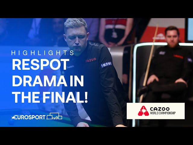 RESPOT DRAMA between Kyren Wilson and Jak Jones 🔥 | 2024 World Snooker Championship Final