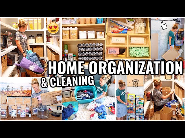 HOME ORGANIZATION IDEAS!!😍 CLEAN & ORGANIZE WITH ME | DECLUTTERING AND ORGANIZING MOTIVATION 2023