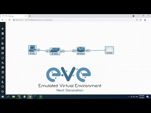 Create your own Network LAB with EVE-NG step by step