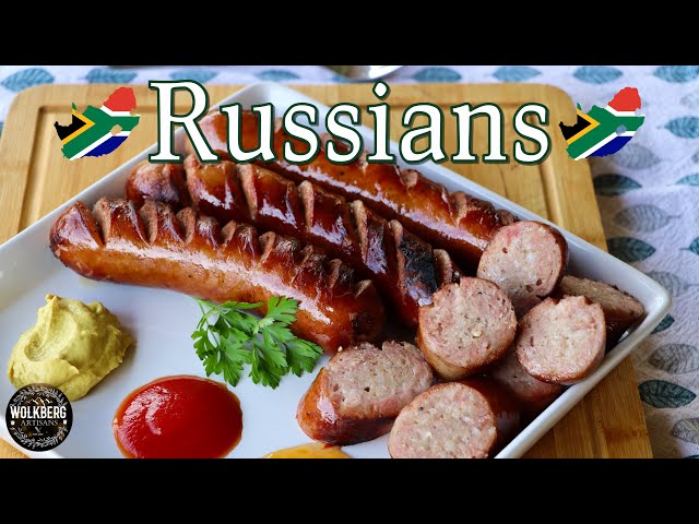 South African Smoked "Russian" Sausage Recipe | Similar to Polish Kielbasa & Kolbasa | How to make