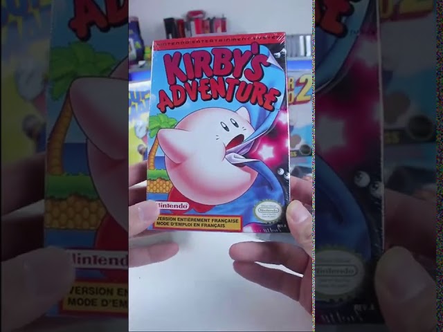 Cracking The Seal - NEW Kirby's Adventure For The NES! #Shorts