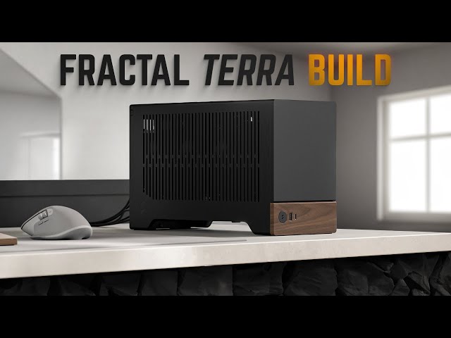 Fractal Terra x RTX 4060 PC Build | Sponsored by Micro Center!