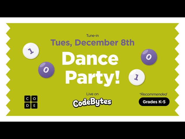 CodeBytes Episode 2 with Hadi - Dance Party!