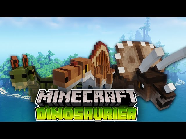 Ich habe 100 Tage Minecraft auf einer Dinosauerier Insel überlebt