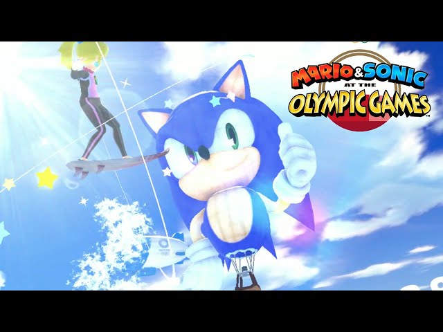 Mario & Sonic Olympic Games At The Tokyo 2020 Event Surfing All Character Super Move