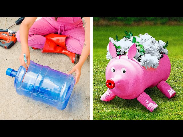 ♻️🎨 Bright and Bold DIY Crafts You Can Make from Plastic