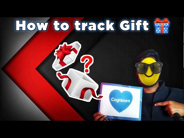 How you can track gift which is sent by Cognizant || Check dispatch status #surprisegift #cognizant