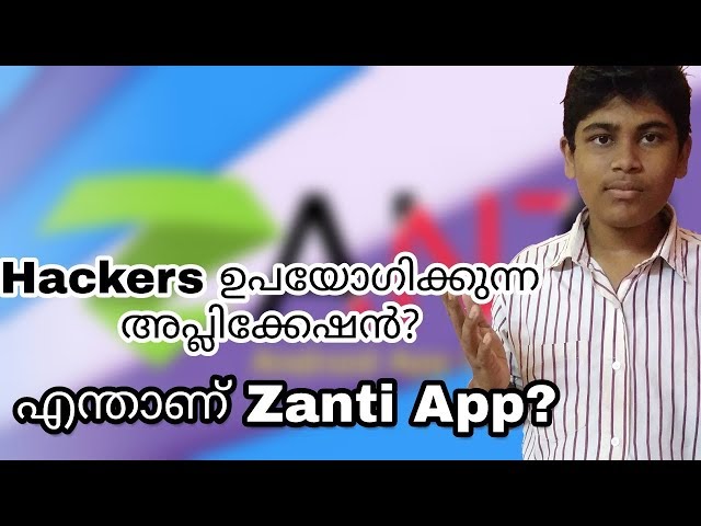 What is Zanti App In Malayalam| എന്താണ് Zanti? Hackers ഉപയോഗിക്കുന്നത്?