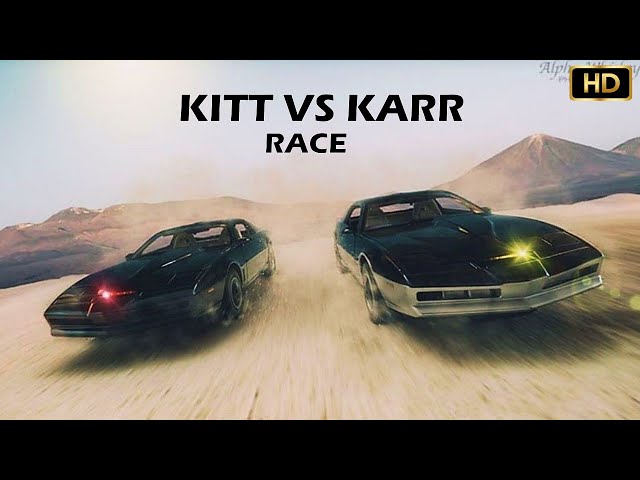 Knight Rider Is Back - KITT VS KARR RACE