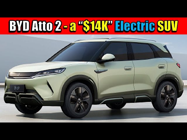 2024 BYD Yuan UP / BYD Atto 2 Electric SUV coming to EUROPE!