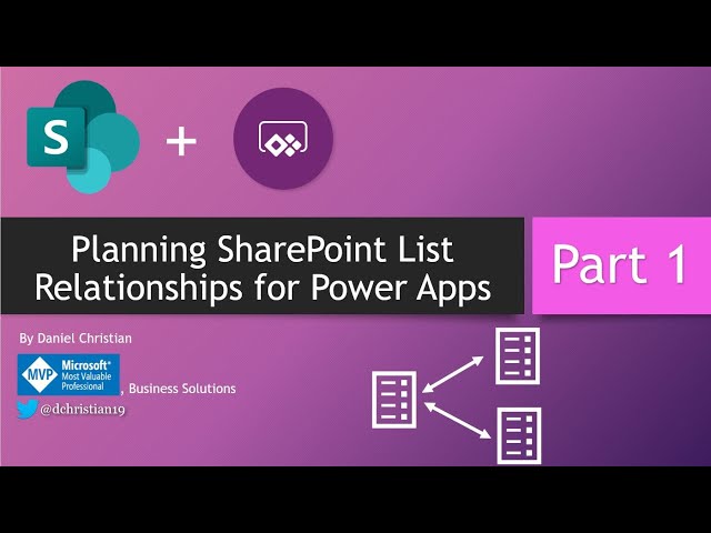 Power Apps: Planning SharePoint Lists Relationships