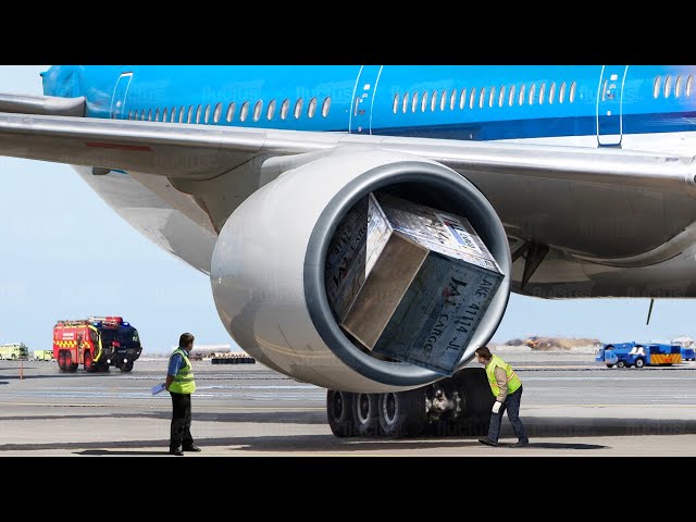 The Scary Dangers of Working Close to Gigantic Aircraft Jet Engines
