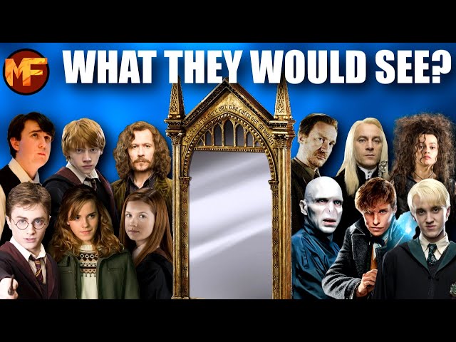 What 70 HP Characters Would See in the Mirror of Erised (Harry Potter Explained / Theory)