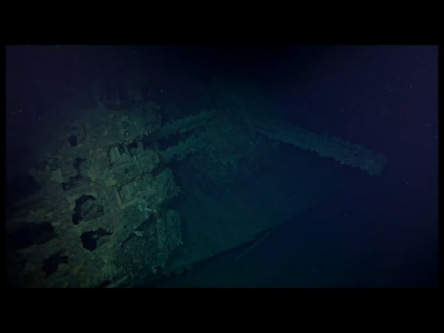 The Wreck of IJN Niizuki - Destroyed at Kula Gulf