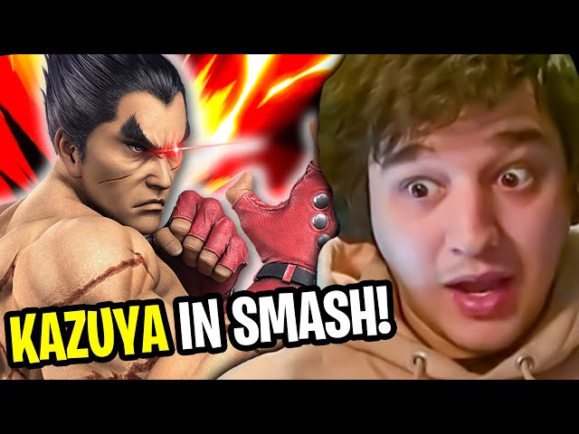 THE BEST PLAYER IN THE WORLD REACTS TO KAZUYA IN SMASH ULTIMATE