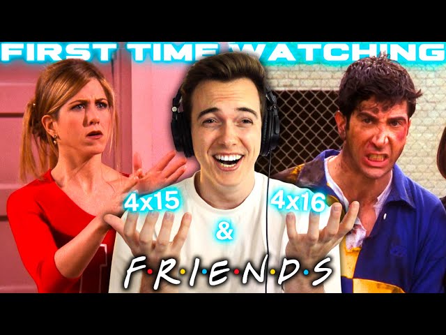 *THESE TWO ARE PSYCHO!* Friends S4 Ep: 15 & 16 | First Time Watching | (reaction/commentary/review)