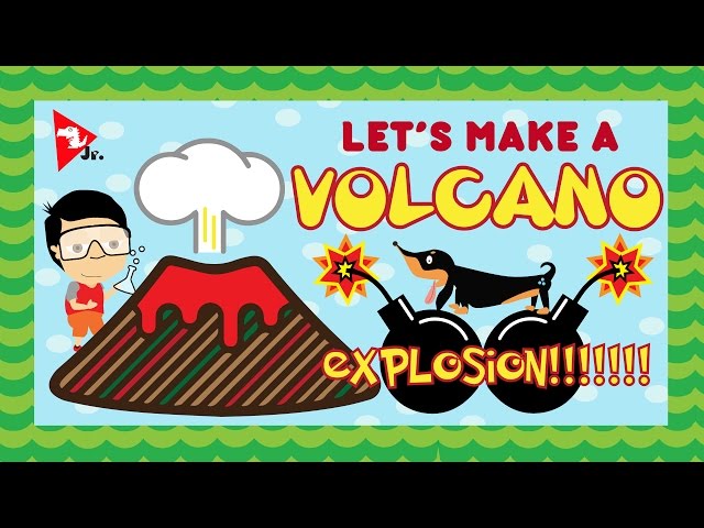 Make a Volcano with Dylan and Lazer | Activities for Kids