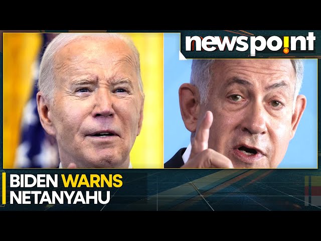 Israel war: Biden threatens Israel of weapons & artillery shells supply cut | WION Newspoint