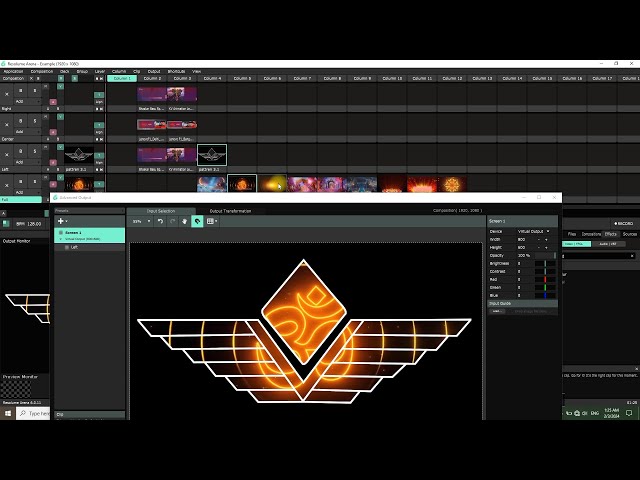How to make Graphic for VJing Play in Resolume Arena.Mapping