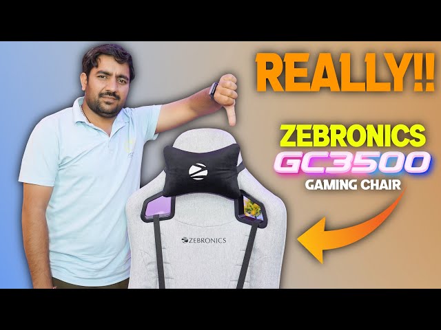Buy Cheapest Gaming Chair From Zebronics 🔥 Ultimate Comfort for Gamers & Creators?? [Hindi]