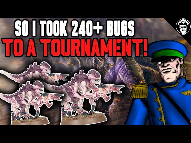So I Took a MASSIVE Tyranid Swarm to a Tournament! | After Action Report | Warhammer 40,000!