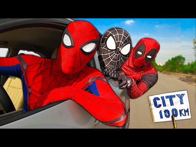 Superheros go to city | Spider-Man, Venom, Deadpool they are best friends | 30-Minute