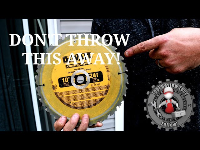 Saw blade manufacturers won't want you to see this tool

#sawblades #tools