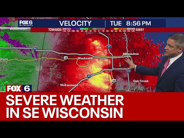 Tornado warning in southeast Wisconsin | FOX6 News Milwaukee
