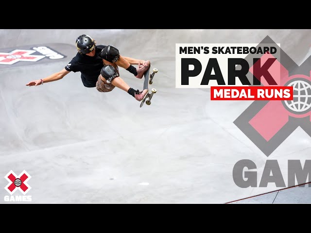 Men’s Skateboard Park: MEDAL RUNS | X Games 2022