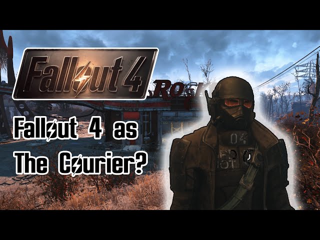 Can you beat fallout 4 as The Courier (10k special)