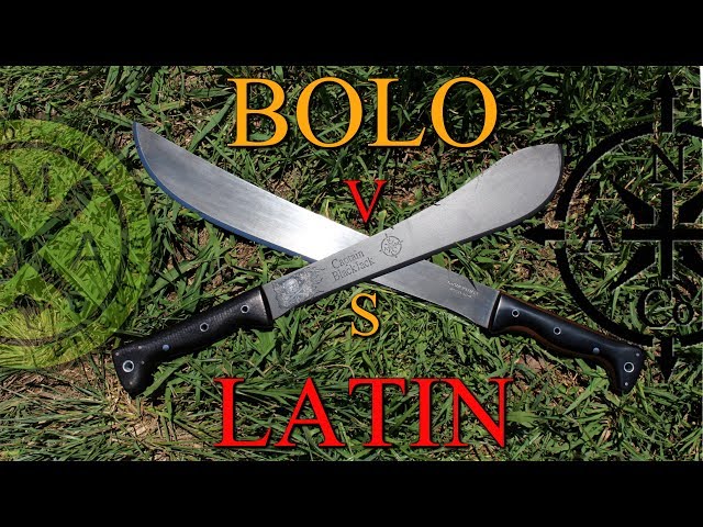 Advantages Of a Bolo Vs Latin Style Machete & Why I Only Use One of Them.