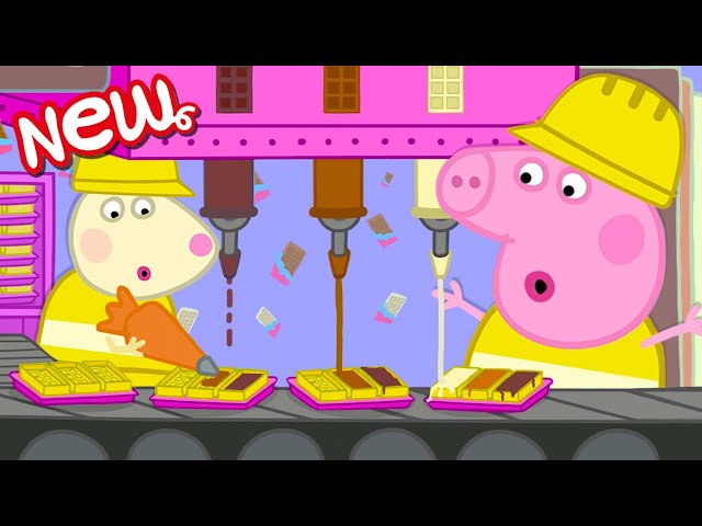 Peppa Pig Tales 🍫 The Chocolate Factory 🍫 BRAND NEW Peppa Pig Episodes