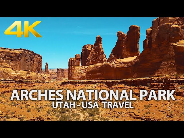 UTAH TRAVEL - ARCHES NATIONAL PARK, Utah, USA, Travel, 4K UHD