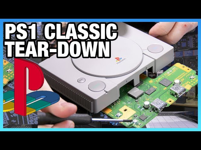 PlayStation Classic Tear-Down & Disassembly (PS1)