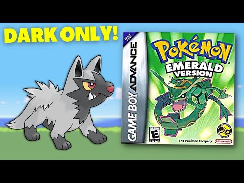 Pokemon Emerald - Dark Only Nuzlocke